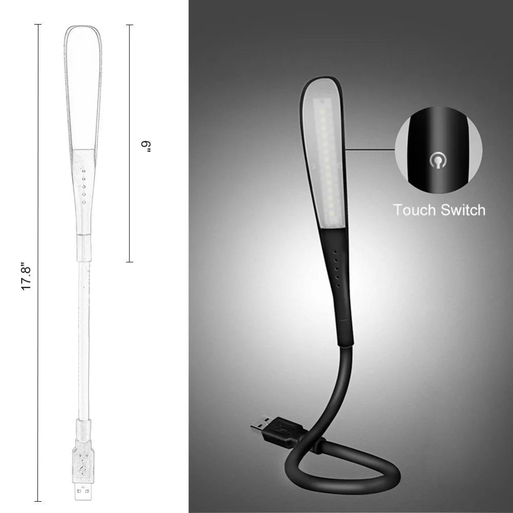 USB лампы светодиодные для чтения 14 светодиодов|lamp for book|lamp books readinglamp read book |