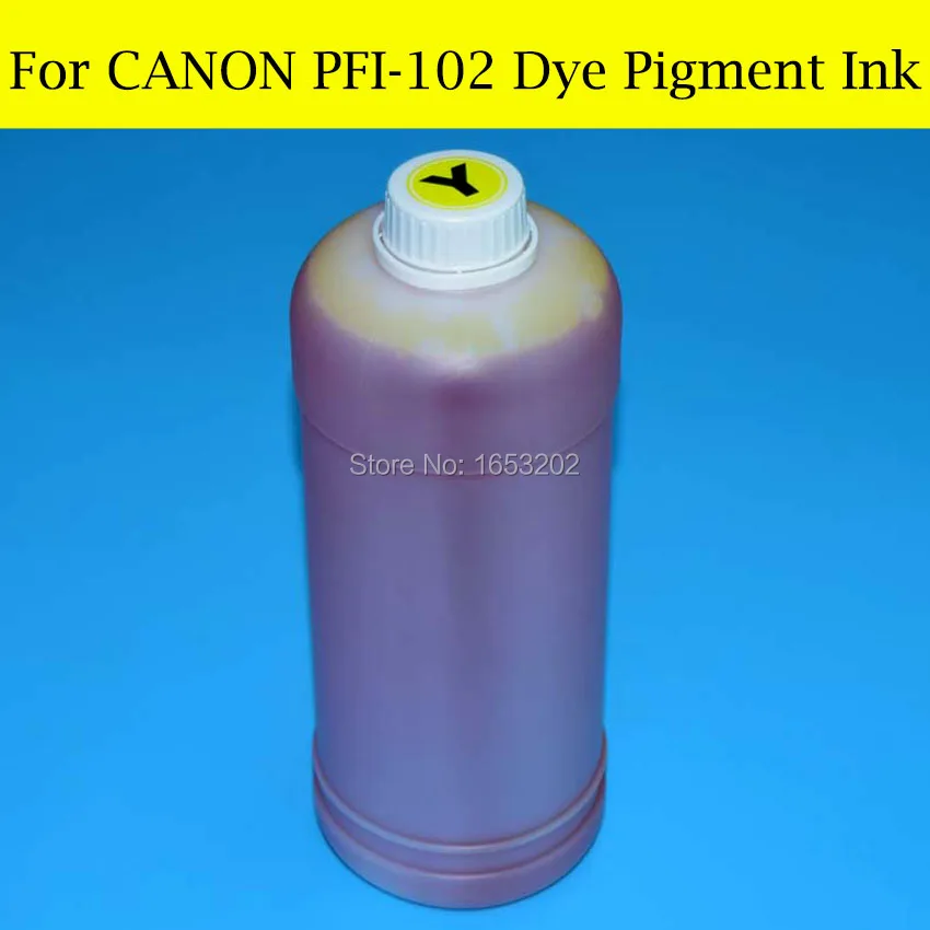 For Canon PFI-102 Dye Pigment ink 3