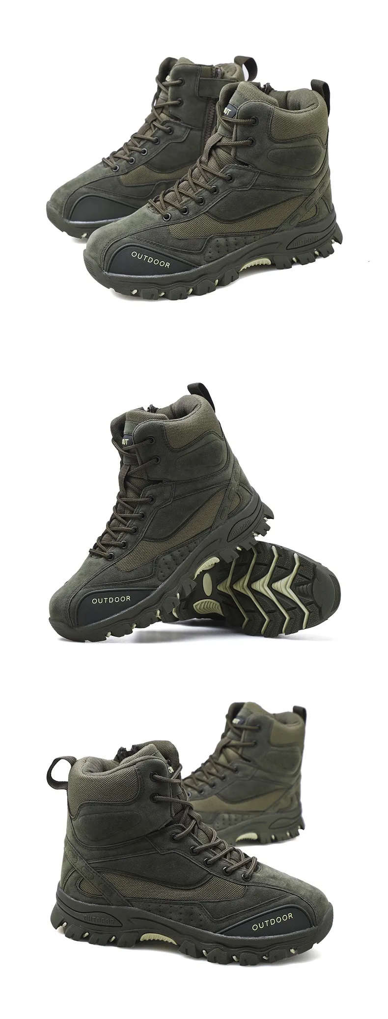 Professional Men DELTA Tactical Hiking Boots Waterproof Breathable Combat Military Boots Camping Hiking Shoes Men Sport Sneakers