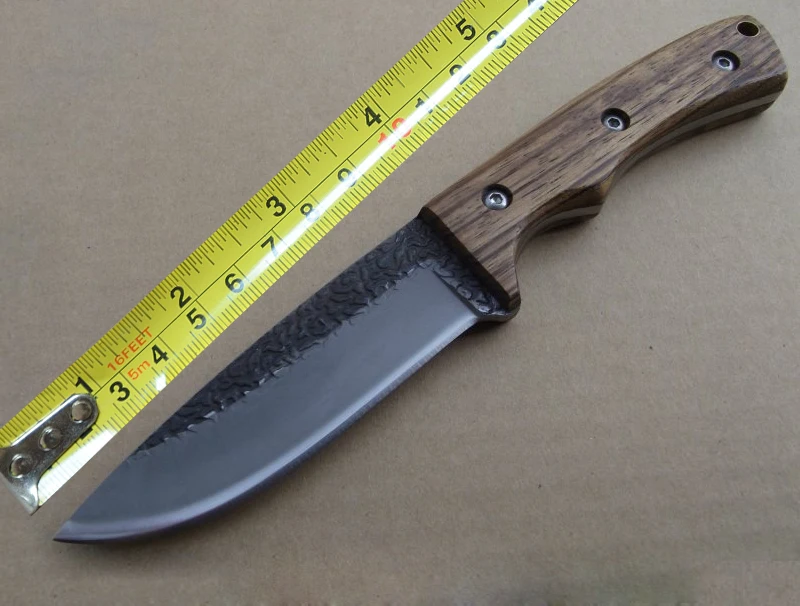 Handmade Full Tang Hunting Knife Forged High Carbon Steel Fixed ... Handmade Full Tang Hunting Knife Forged High Carbon Steel Fixed ...
