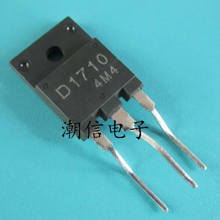 50 шт./лот Новый 2SD1710 D1710 TO-3PF 5A/1500V блок питания | Электронные компоненты и