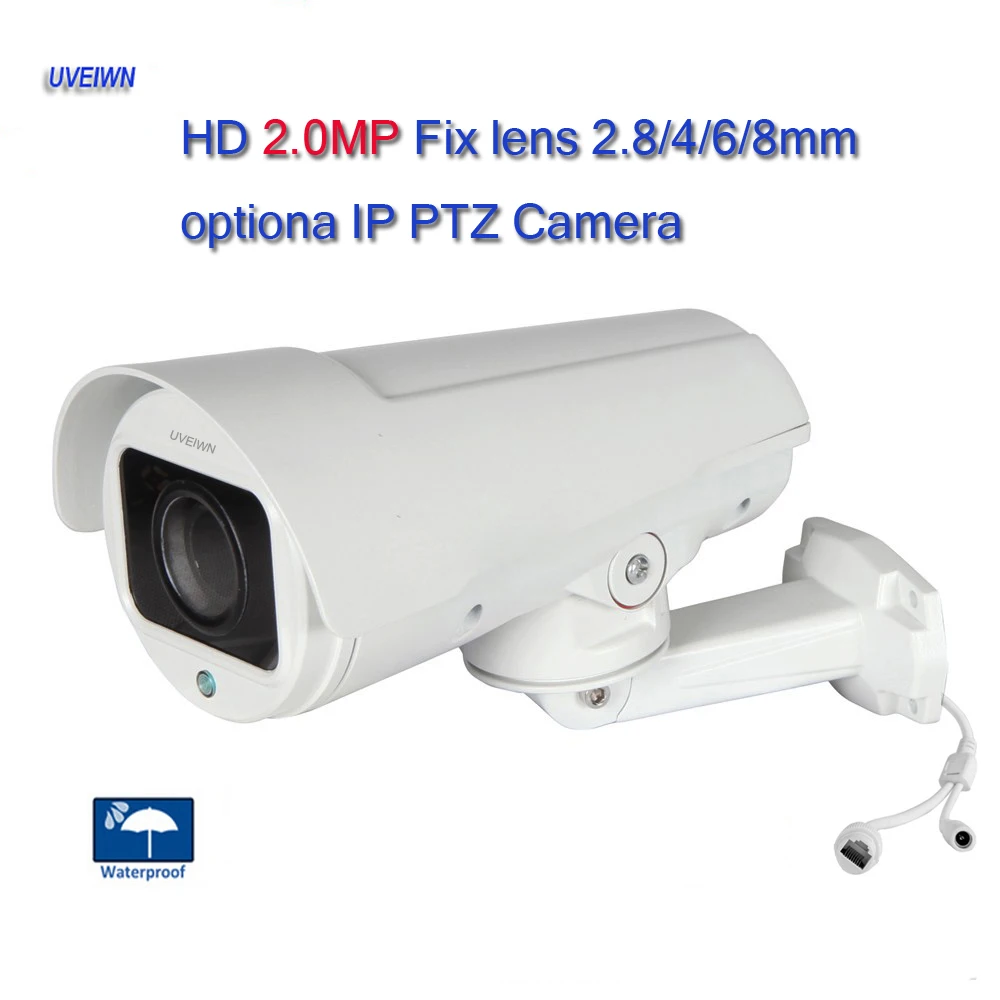 

UVEIWN PTZ Bullet Camera 2.0MP mini PTZ IP camera Full-HD 1920*1080P indoor 50m IR night vision with 4PCS Array Leds