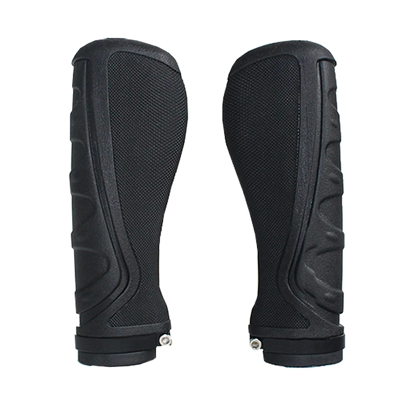 Bicycle Anti-Slip Rubber Handlebars, Cushioning, Cycling, Mountain Bike, Bike Parts, 1 Pair