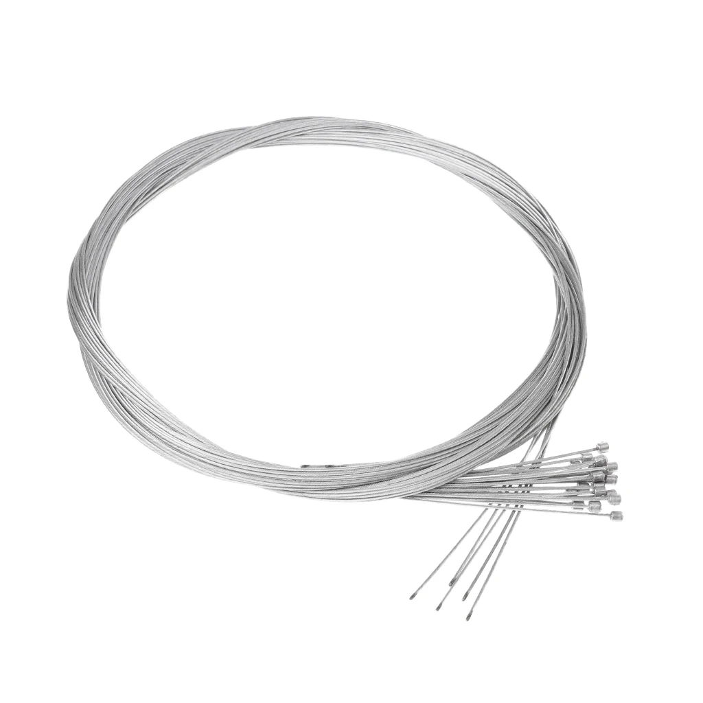 20 Pieces Bike Shift Shifter Derailleur Cable Galvanized Steel Inner Wire 2m 1mm