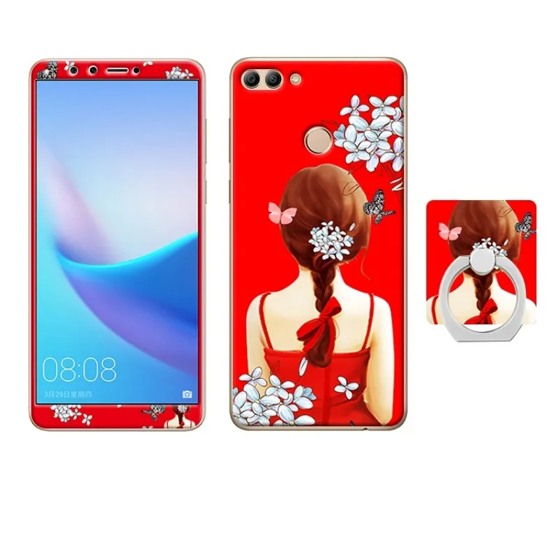 Huawei Y9 2018 Enjoy 8 Plus case cover glass screen protector (13)