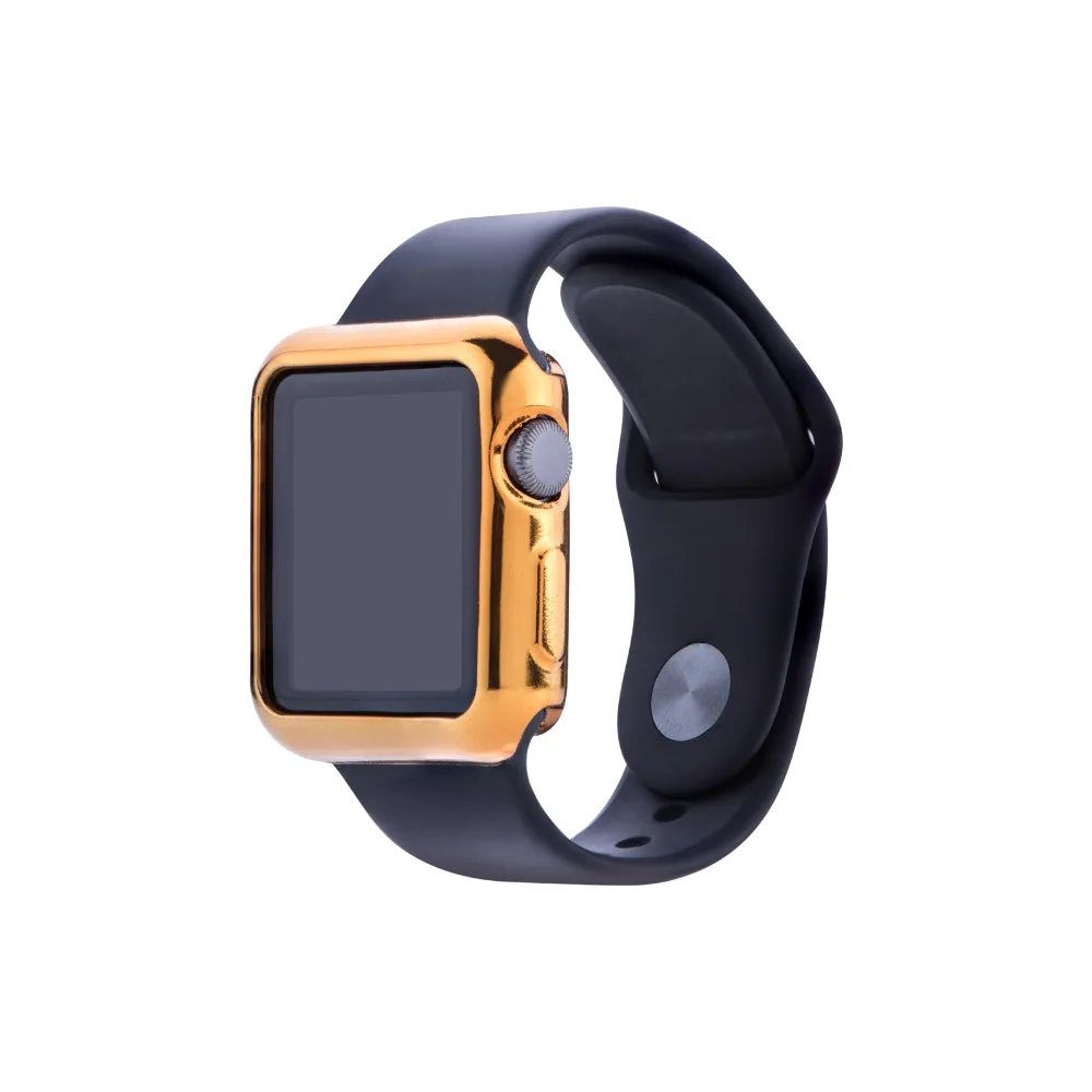 Bemorcabo Мягкий ТПУ защитный чехол для часов рамка Apple Watch 1 2 3 серии 38 мм 42 покрытие