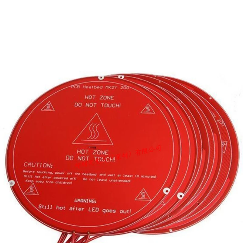 

3D printer accessories PCB heating board MK2Y round diameter 200mm heating hot bed insulation board