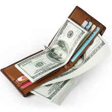 Горячая Распродажа! Высокое качество, модный мужской кошелек из натуральной кожи, кошелек с отделением для монет