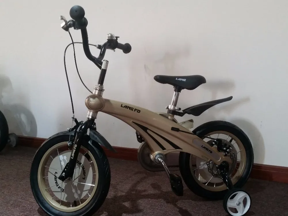 Discount 12inch LAN Q Kids bicycles Magnesium alloy bike disc brakes bicycle 14inch bike 16inch bike 8