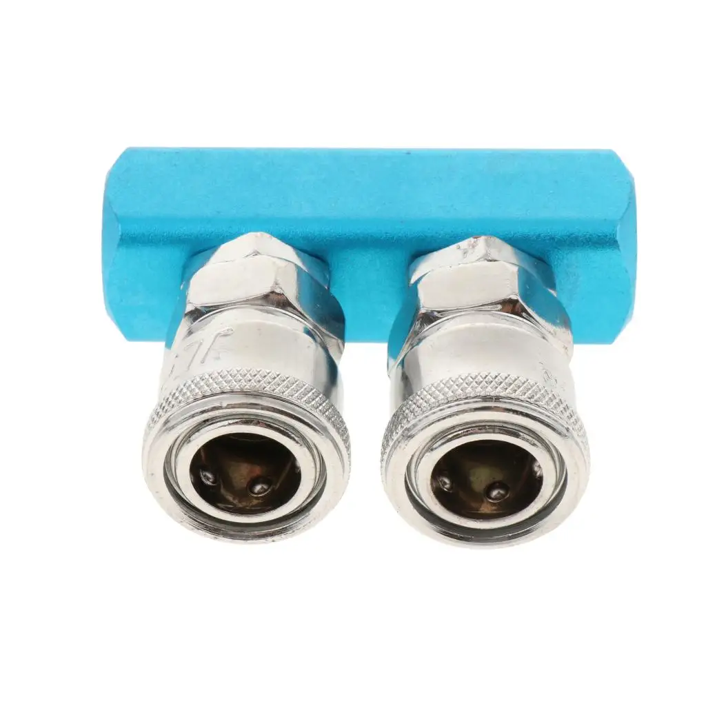 Pneumatic C-type Quick Connector Metal Air Compressor Connector Multi Hose Coupler Quick Fittings Air Compressor Tool SML