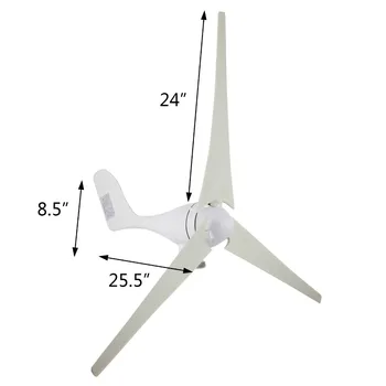 

12V Nylon fiber Wind Generator wind turbine generator for the vertical wind generator