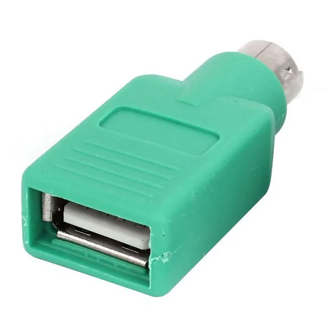 2 x USB 2.0 female - PS / male converter adapter for PC Raton | Обустройство дома