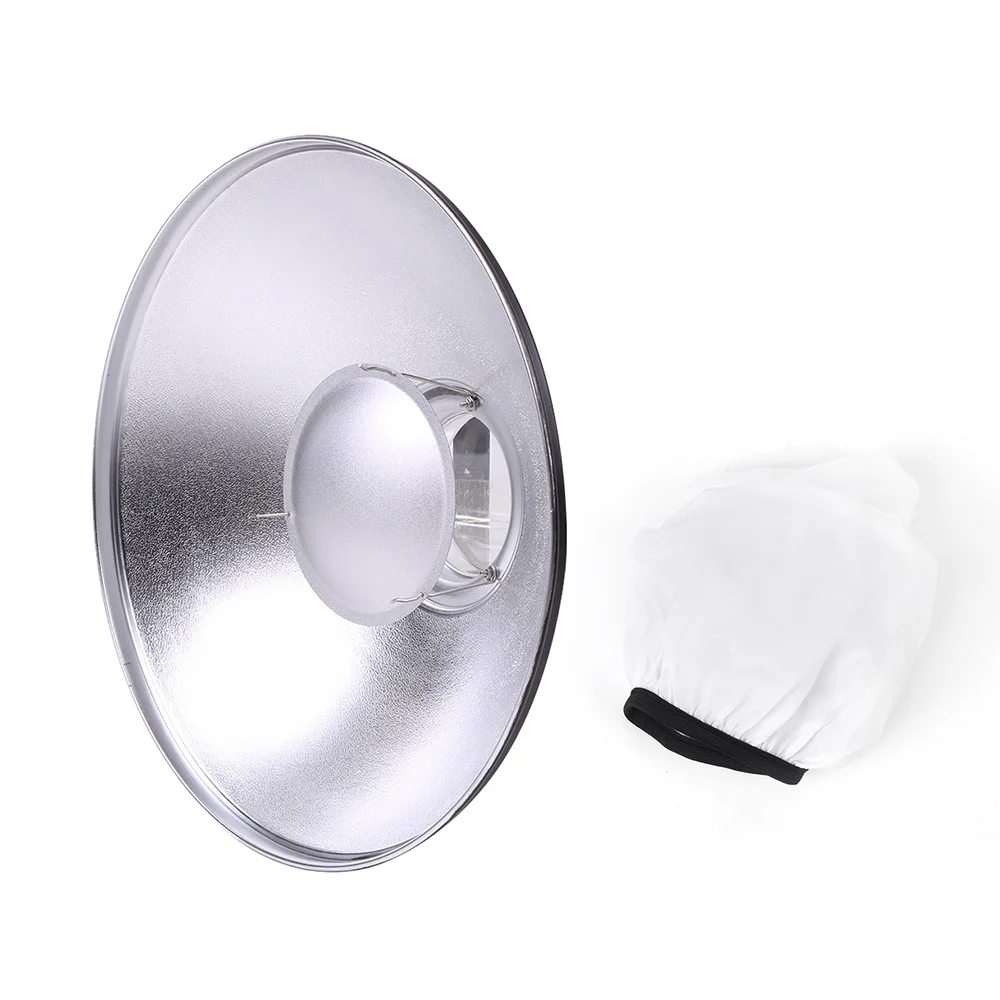 

41cm Beauty Dish Reflector Strobe Lighting for Bowens Mount Speedlite Photogrophy Light Studio Accessory