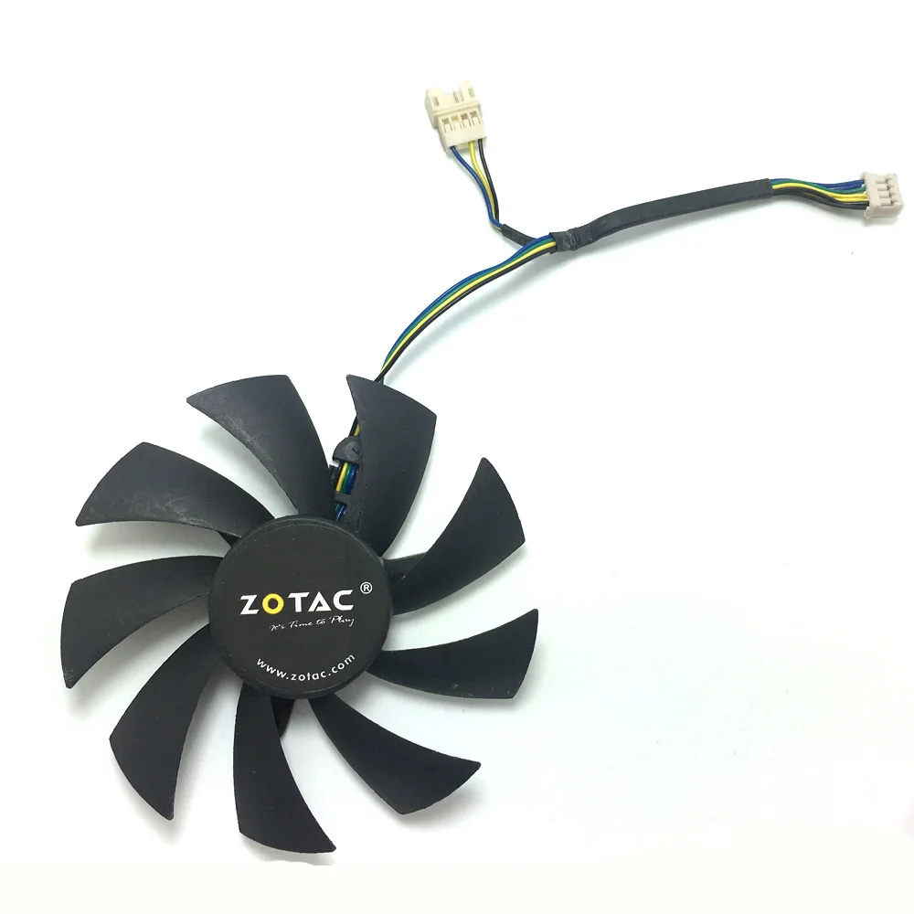 87 мм GA92S2H 4pin PC Вентилятор охлаждения графической карты для ZOTAC GTX 1060 1070 Ti MINI HA 1080 Ti мини двойной кулер вентилятор GAA8S2H GAA8S2U - Цвет: 87mmm