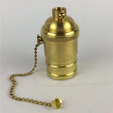 100 шт./лот Античная держатель лампы edison E27 винтажный патрон подвесной светильник цоколь лампы гнезда цоколя