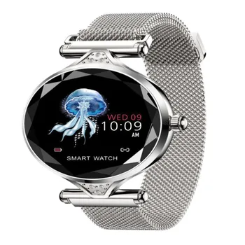 

Fashion Women Smart Watch Heart Rate Health Monitor Sports Watch Smart Band Bracelet for iPhone Huawei Multi-language Function