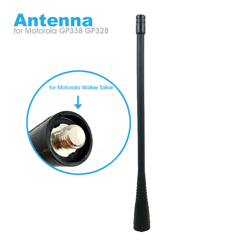 Рация UHF гибкая антенна для Motorola GP328 GP300 GP88 GP340 GP338 CP040 GP380 GP68 GP2000 HT750 EP450 мягкая