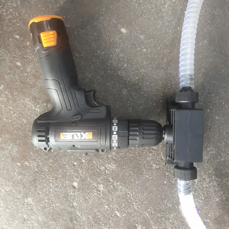 Portable Electric Drill Pump Self Priming Transfer Pump Drill Accessory  Drill Powered Pumps Oil Fluid Water Pump Outdoor pumping| | - AliExpress