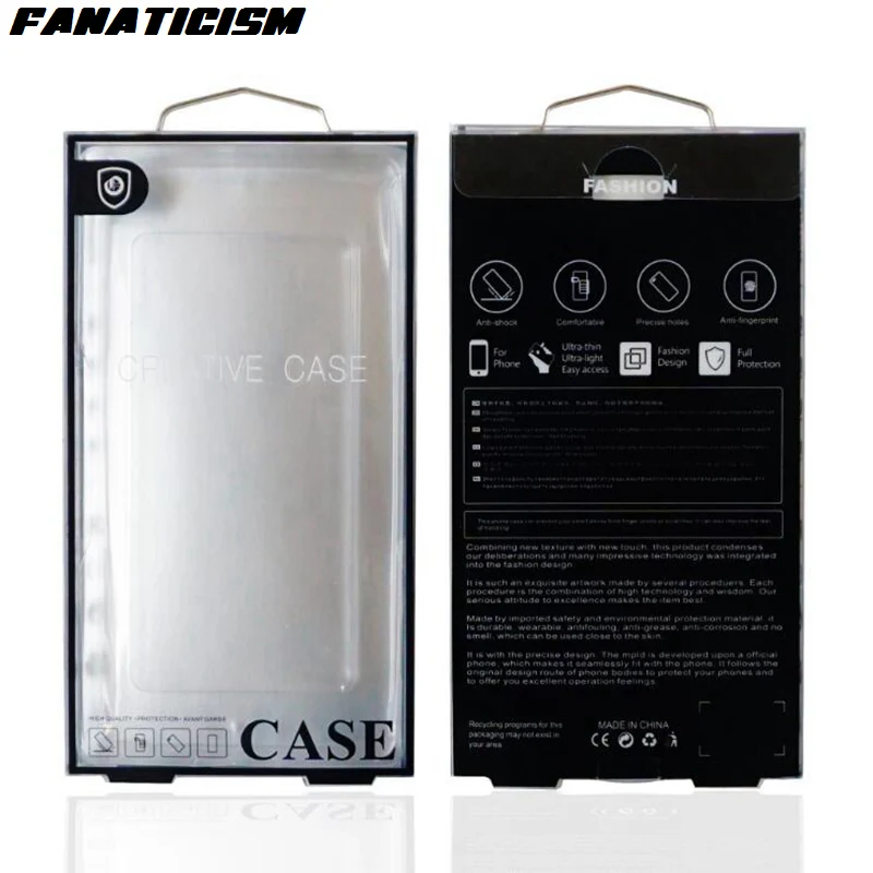 200pcs Fashion Crystal PVC Package Plastic Retail