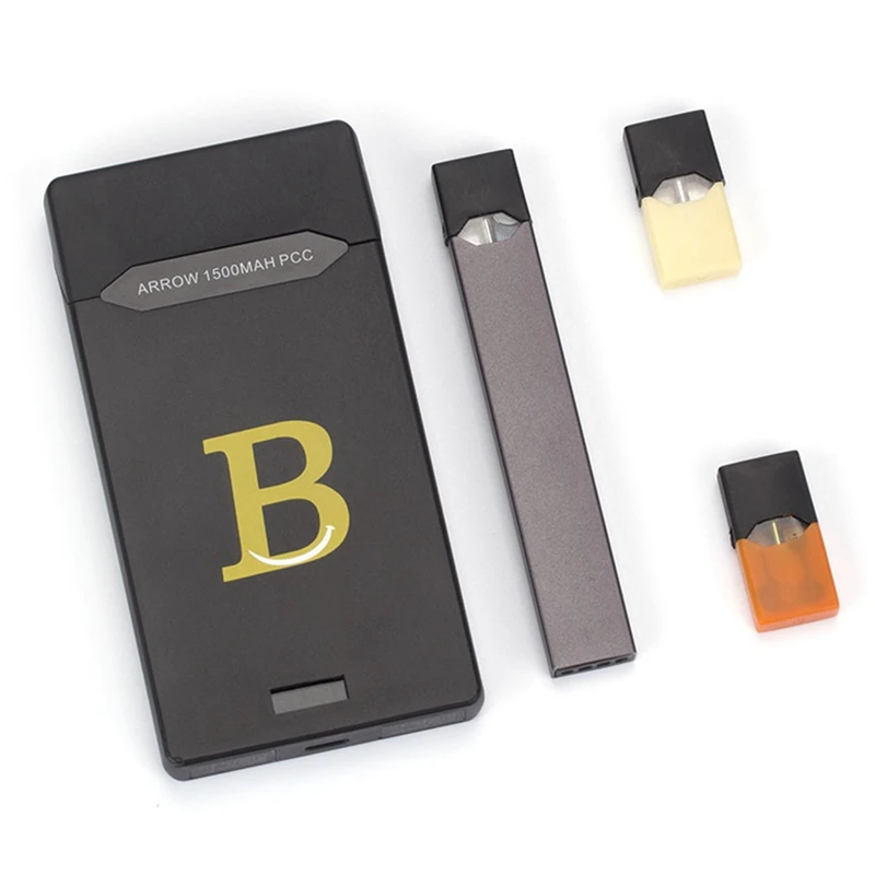 

New Arrival E Cigarette Charger USB Charger Box Adsorption Dual Port Universal Cigarette Accessories For JUUL