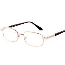 Высококачественные гибкие очки в ободковой оправе унисекс для мужчин и женщин, очки для чтения в металлической оправе высокого качества 50-600