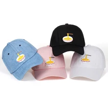 Регулируемая мгновенная лапша вышивка бейсболка хлопковая кепка унисекс Повседневная бейсбольная кепка мужская шляпа девушка бейсболка, кепка Garros