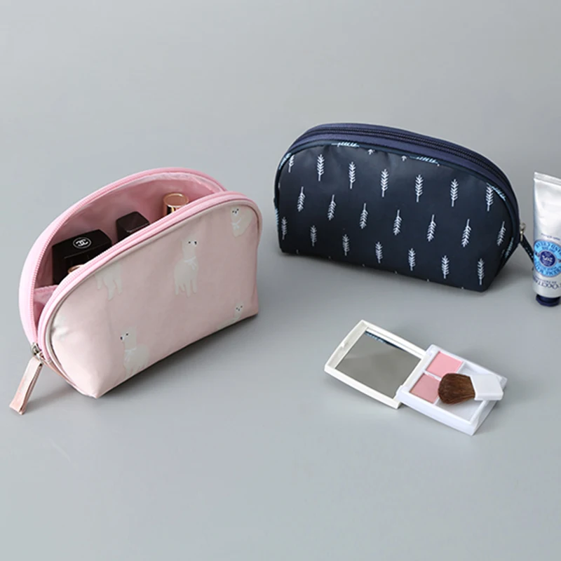 

Fashion Women printing Cosmetic Bag Waterproof shell Makeup Pouch Travel Organizer Case Portable Beautician Storage Toiletry bag