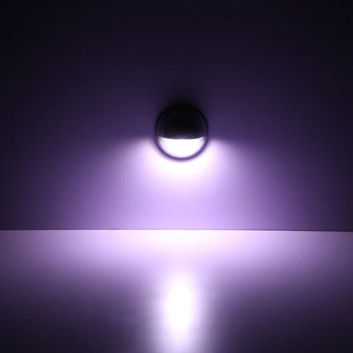 Low Voltage Half-Moon LED Stair and Deck Lighting - 12V Recessed Outdoor Pathway Illumination