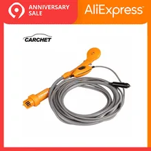 Автомобильная мойка 12 В походная душевая DC портативная автомобильная мойка для душа, электрический насос для отдыха на природе, для путешествий, для домашних животных, для мужчин и женщин