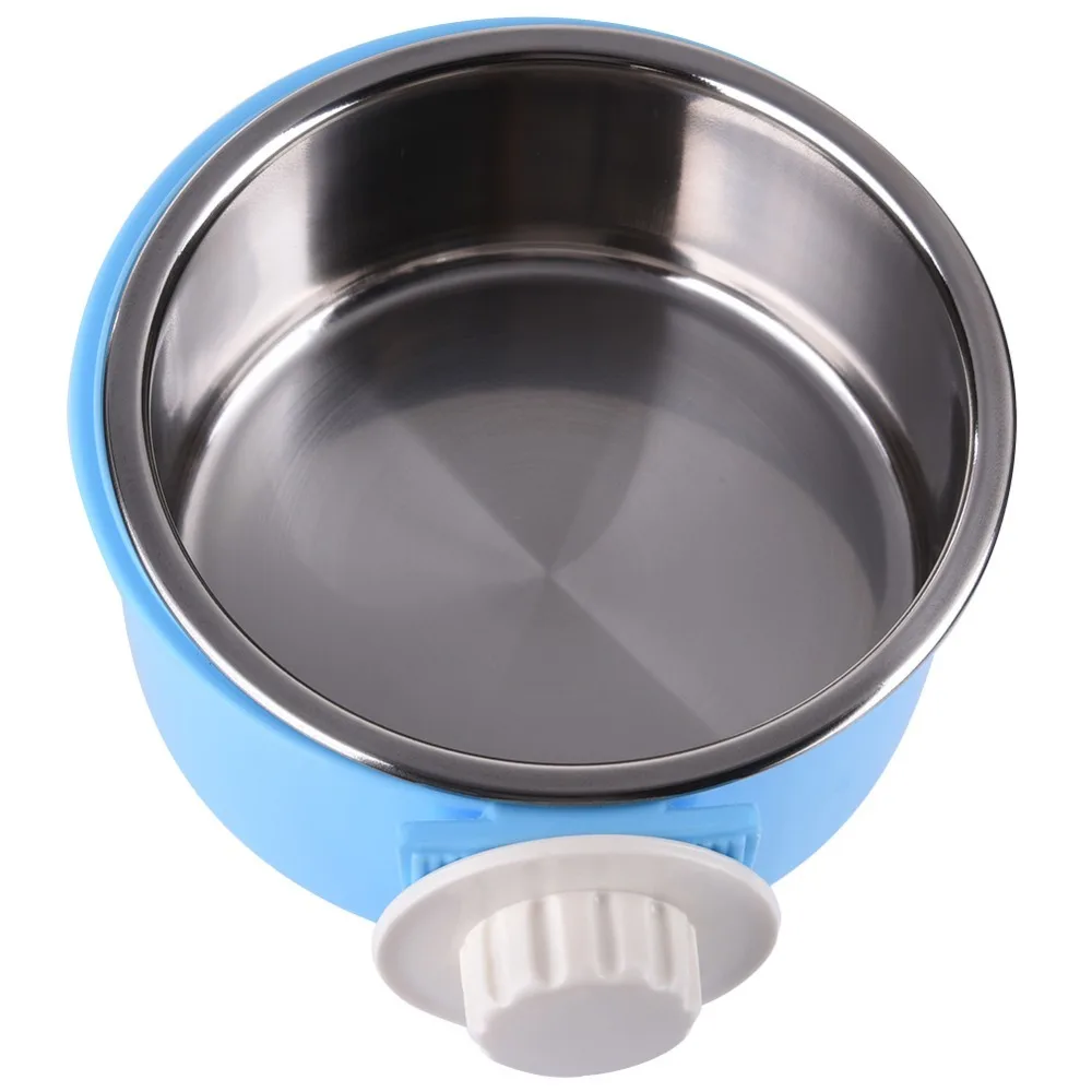 Buy Stainless Steel Hanging Pet Bowl on Cages