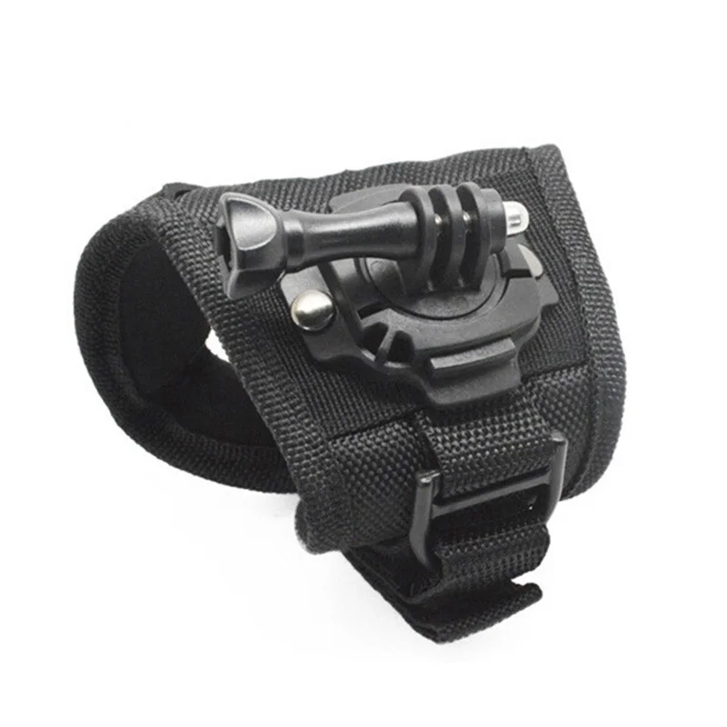 

Glove Wrist Band 360 Degree Swivel Rotation Hand Tripod Mount For GoPro Hero 4/3+/3 Go Pro SJCAM SJ4000 SJ5000 SJ6000