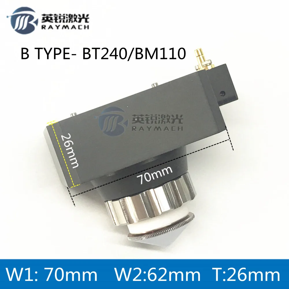 Запасные части TRA разъем для лазерной насадки bt230/bt240/bm109/bm110 детали головки Raytools