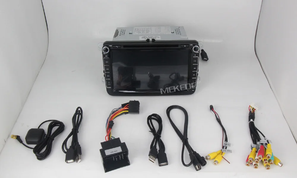 Discount Android 9.1 2+32G  Quad Core Car DVD GPS Navigation for Volkswagen  polo golf passat tiguan skoda yeti superb rapid for skoda 13