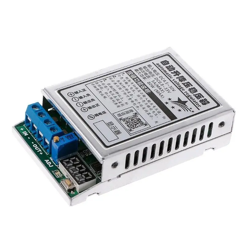 

DC-DC Automatic Step Up and Down Module Regulator Stabilizer 5A/80W Power Module