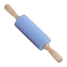 Новинка! Силиконовые скалки тесто скалка для выпечки деревянная ручка, силикон скалка для выпечки Инструменты