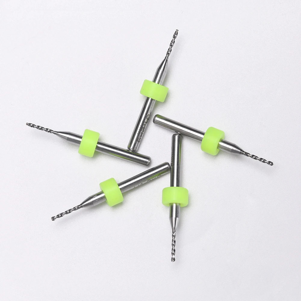 

10Pcs/Box Carbide PCB Tungsten Steel Micro Drill Bits Set Woodworking Print Circuit Board CNC Machine Spiral Thread