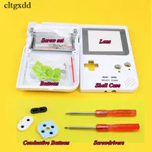 Cltgxdd полный комплект Классический Корпус Оболочка Чехол запасные части для карманная приставка Game Boy консоли для GBP с кнопками отвертки