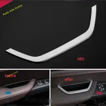 Lapetus Interno Della Porta Bracciolo Tirare Maniglia della Porta Maniglia Striscia Della Decorazione Della Copertura Della Pagina Trim 1 pz Fit Per BMW X3 F25/ x4 F26 2012-2017