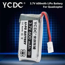 YCDC поле 3,7 В 600 мАч Li-Po Батарея для WLtoys V931, SYMA X5C X5SC X5SW UDI U45 U45W Drone Quadcopter батареи для с камерой