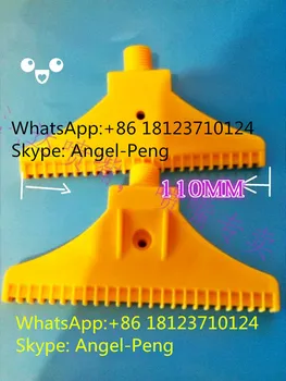 

1/4 ABS air blowing nozzle,1/4'' BSPT wide wind jet air nozzle for parts cooling, parts cleaning/ drying, moving of materials