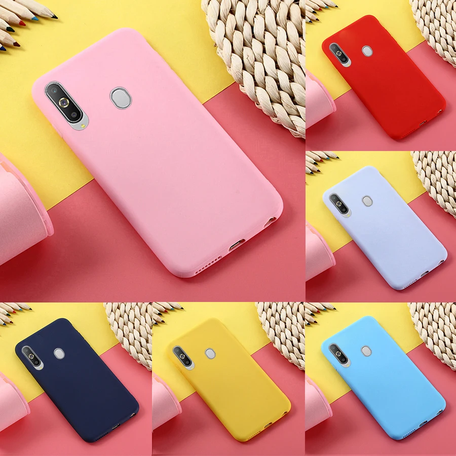 

For Samsung Galaxy A8S Case Candy Color Cover For Samsung A8S SM-G8870 6.4" Soft TPU Silicone Shockproof Case Coque