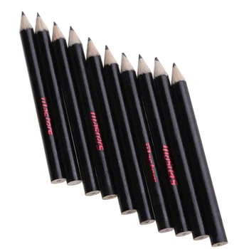 

10PCS/lot 86MM Golf Scoring Pen Score Pencil Black Wood Tool Recording Score Golf pen