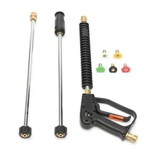 Распылитель воды высокого давления, насадка, насадка для омывателя, наконечник 50 см, палочка, набор инструментов, горячая Распродажа, 3000 фунтов/кв. дюйм