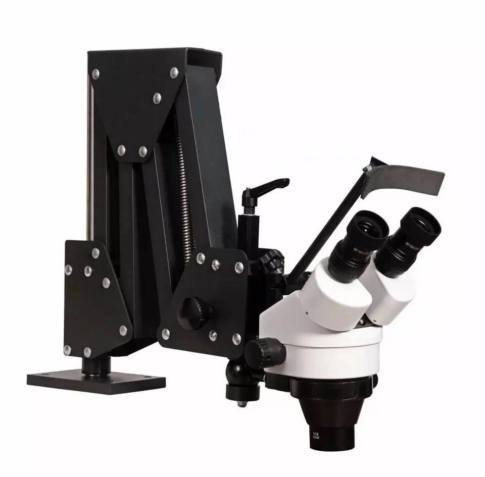Free Shipping Jewelry Microscope 7X 45X Diamond Setting Microscope with