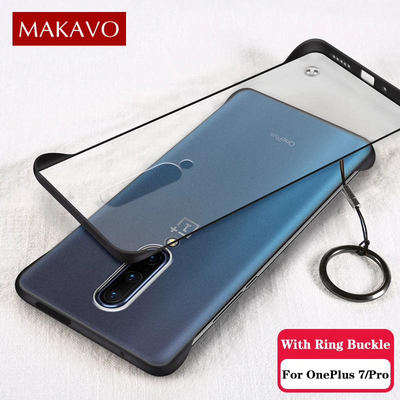

For OnePlus 7 Pro Case Slim Transparent Silicone Matte hard Case Shockproof Back Cover For OnePlus 7 One Plus 7 Phone Case Coque