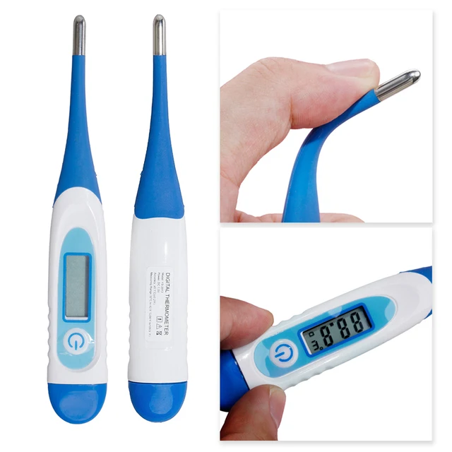 1 pac LCD Adult Children Baby Electronic Thermometer Mouth Underarm