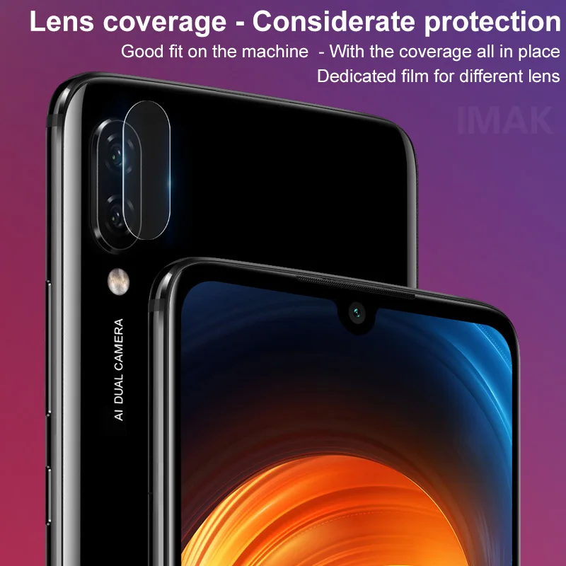 

imak 2 Packing Camera Lens Tempered Glass For Xiaomi Redmi 7 Camera Protective Glass Film for Xiomi Redmi 7 Note 7 Pro 7S