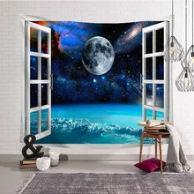 Гобелен с планетами общежития Декор Galaxy хиппи Гобелены стене висит Триппи пространство произведение искусства психоделический гобелен фон гобелены