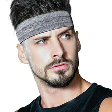 Спортивная повязка на голову для мужчин и женщин, повязка на голову для мужчин и женщин, повязка на голову для бега, футбола, тенниса, повязка на голову, нескользящая эластичная повязка на голову