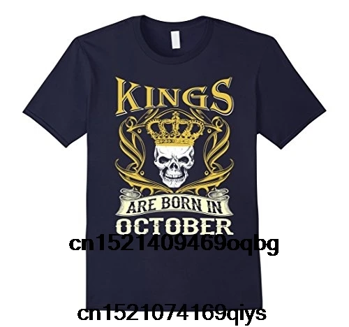 Возьмите Новый Дизайн хлопок мужской футболка ing короткие Для мужчин Kings